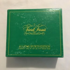Vintage Trivial Pursuit ALL-STAR Sports Edition